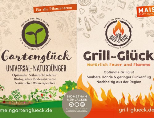 Großfläche Gartenglück – Grill-Glück / Biomenthananlage Mühlacker